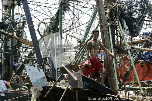 Image of ASIA MYANMAR MYEIK JETTY HARBOUR