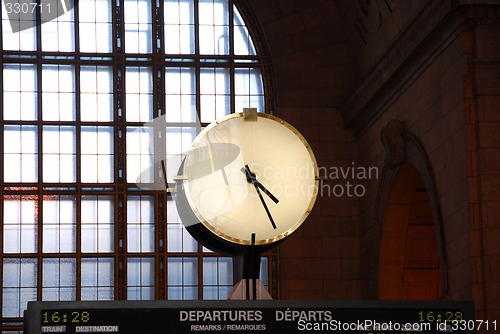 Image of Clock train station