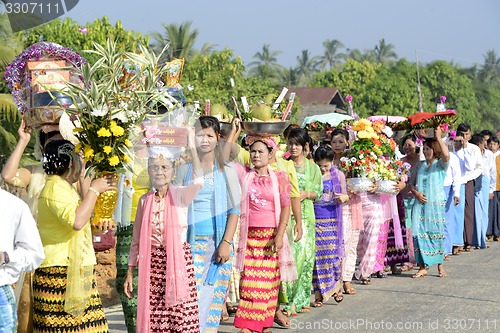 Image of ASIA MYANMAR MYEIK SHINPYU CEREMONY