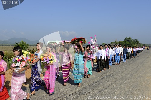 Image of ASIA MYANMAR MYEIK SHINPYU CEREMONY