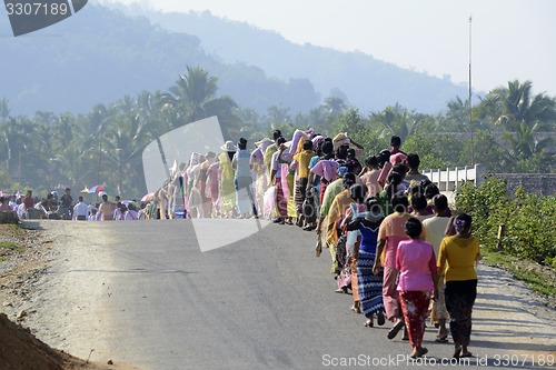 Image of ASIA MYANMAR MYEIK SHINPYU CEREMONY