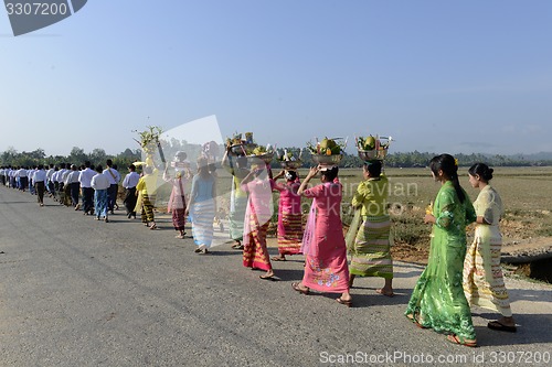 Image of ASIA MYANMAR MYEIK SHINPYU CEREMONY