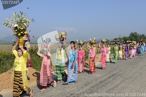 Image of ASIA MYANMAR MYEIK SHINPYU CEREMONY