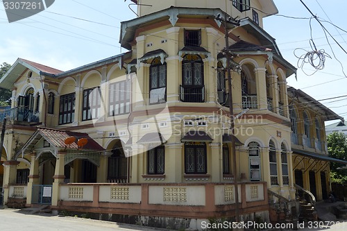 Image of ASIA MYANMAR MYEIK COLONIAL ARCHITECTURE