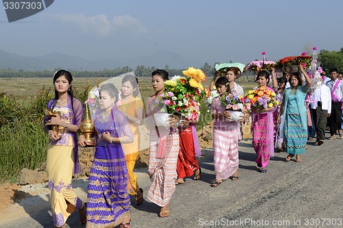 Image of ASIA MYANMAR MYEIK SHINPYU CEREMONY