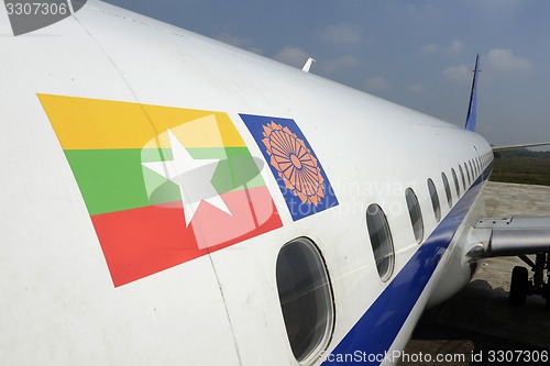 Image of ASIA MYANMAR AIRPLANE MYANMA AIRWAYS