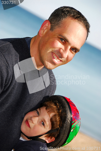 Image of Father son portrait