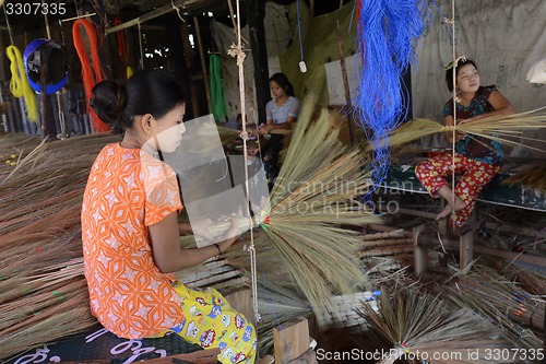 Image of ASIA MYANMAR MYEIK BRUSH PRODUCTION
