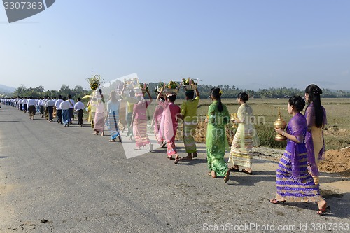 Image of ASIA MYANMAR MYEIK SHINPYU CEREMONY
