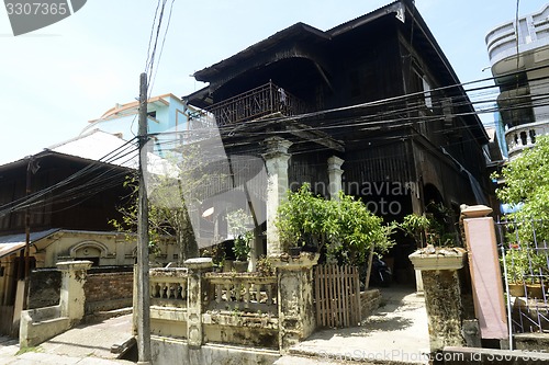 Image of ASIA MYANMAR MYEIK COLONIAL ARCHITECTURE