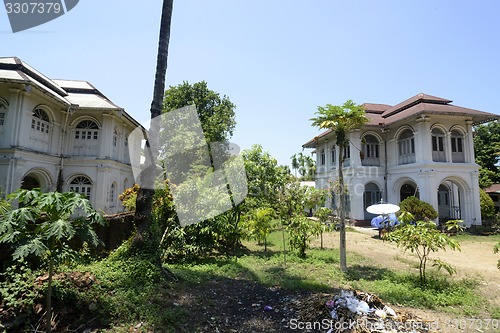 Image of ASIA MYANMAR MYEIK COLONIAL ARCHITECTURE