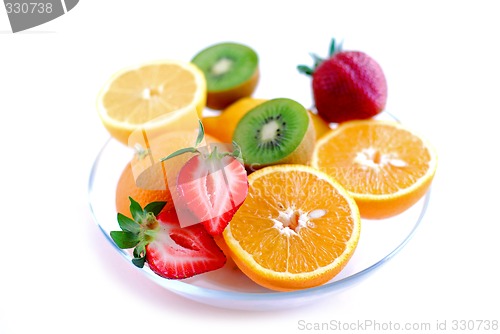 Image of Fruits in a bowl