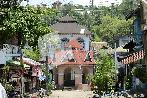 Image of ASIA MYANMAR MYEIK COLONIAL ARCHITECTURE