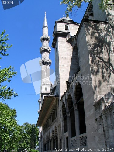 Image of Mosque and minaret