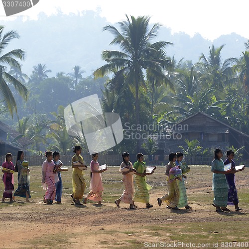 Image of ASIA MYANMAR MYEIK SHINPYU CEREMONY