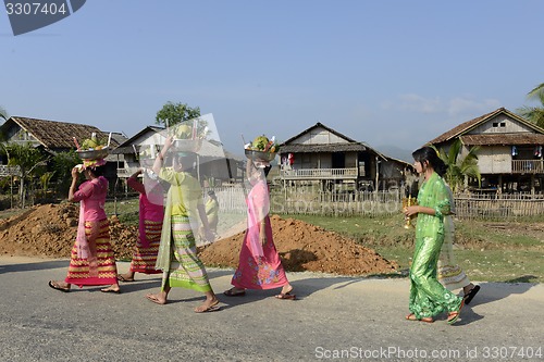 Image of ASIA MYANMAR MYEIK SHINPYU CEREMONY