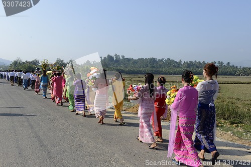 Image of ASIA MYANMAR MYEIK SHINPYU CEREMONY