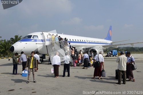 Image of ASIA MYANMAR AIRPLANE MYANMA AIRWAYS