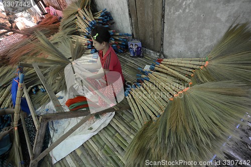 Image of ASIA MYANMAR MYEIK BRUSH PRODUCTION