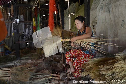 Image of ASIA MYANMAR MYEIK BRUSH PRODUCTION