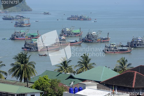 Image of ASIA MYANMAR MYEIK HARBOUR