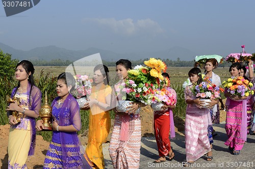 Image of ASIA MYANMAR MYEIK SHINPYU CEREMONY