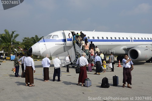 Image of ASIA MYANMAR AIRPLANE MYANMA AIRWAYS