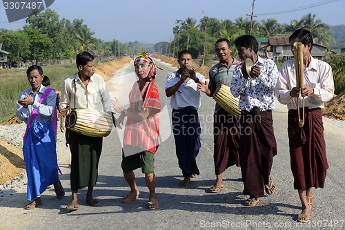 Image of ASIA MYANMAR MYEIK SHINPYU CEREMONY