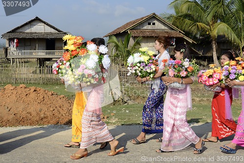 Image of ASIA MYANMAR MYEIK SHINPYU CEREMONY