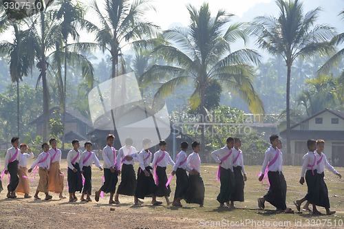 Image of ASIA MYANMAR MYEIK SHINPYU CEREMONY