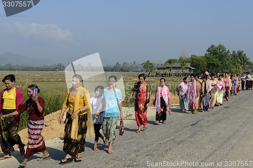 Image of ASIA MYANMAR MYEIK SHINPYU CEREMONY