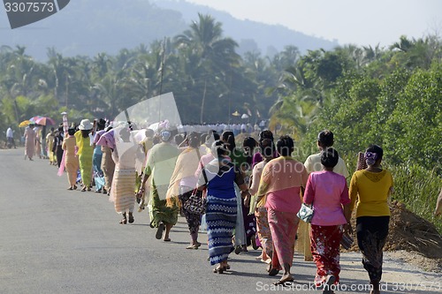 Image of ASIA MYANMAR MYEIK SHINPYU CEREMONY