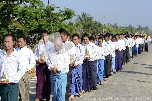 Image of ASIA MYANMAR MYEIK SHINPYU CEREMONY