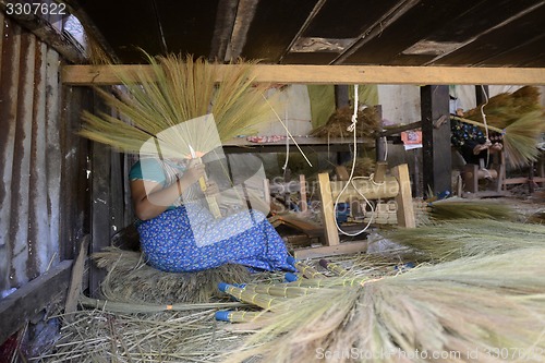 Image of ASIA MYANMAR MYEIK BRUSH PRODUCTION