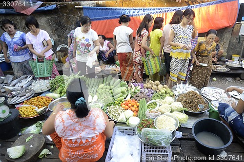 Image of ASIA MYANMAR MYEIK MARKET