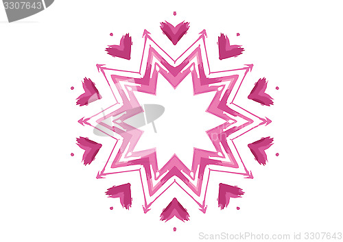 Image of Vector abstract color shape