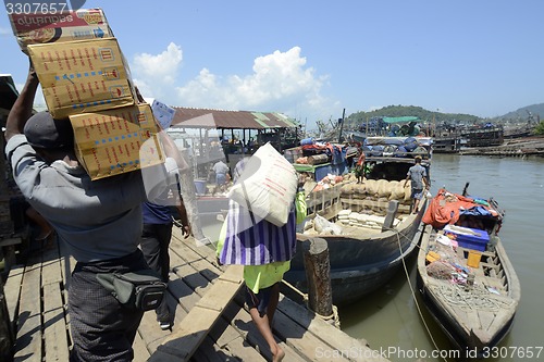 Image of ASIA MYANMAR MYEIK JETTY HARBOUR