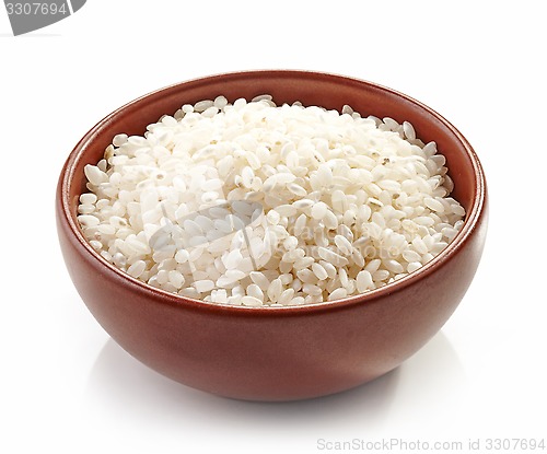 Image of bowl of round rice
