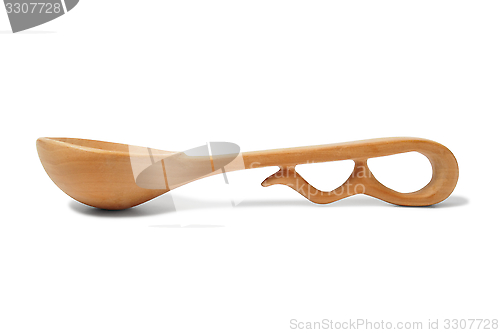 Image of Big wooden spoon