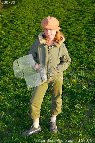 Image of Girl standing