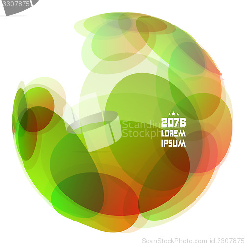 Image of Abstract globe Vector illustration. 