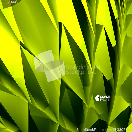 Image of 3D abstract illustration. Vector background. 