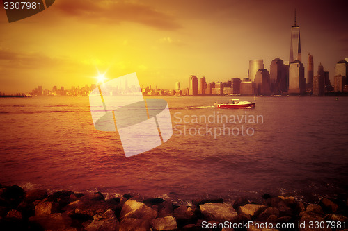 Image of New York Sunset