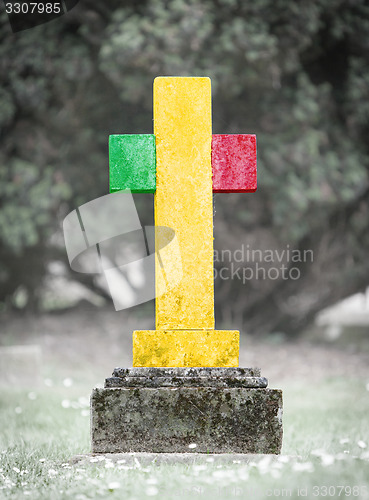 Image of Gravestone in the cemetery - Mali