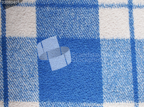 Image of Blue tartan background