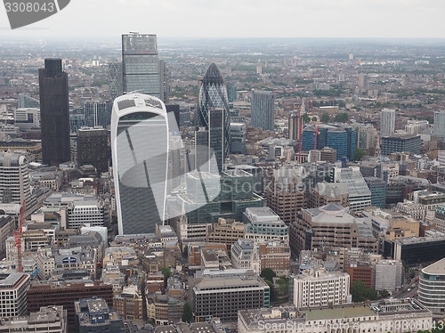 Image of Aerial view of London