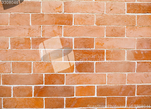 Image of Retro look Red bricks background