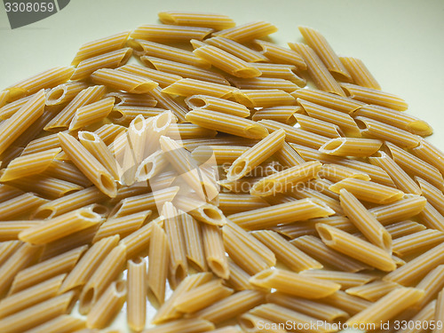 Image of Penne pasta background