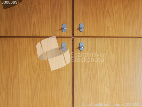 Image of Brown wood background