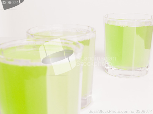 Image of Green apple juice